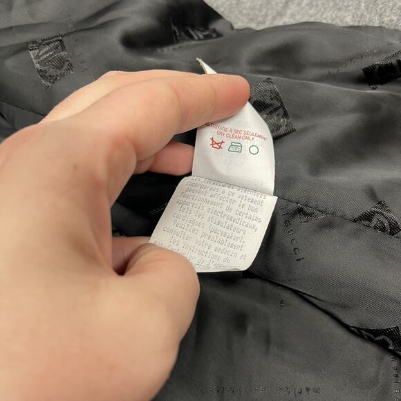 Marisa Minicucci Coat Gray Wool Blend Magnetic Close Swing Jacket Size 6 Hooded - Picture 9 of 15